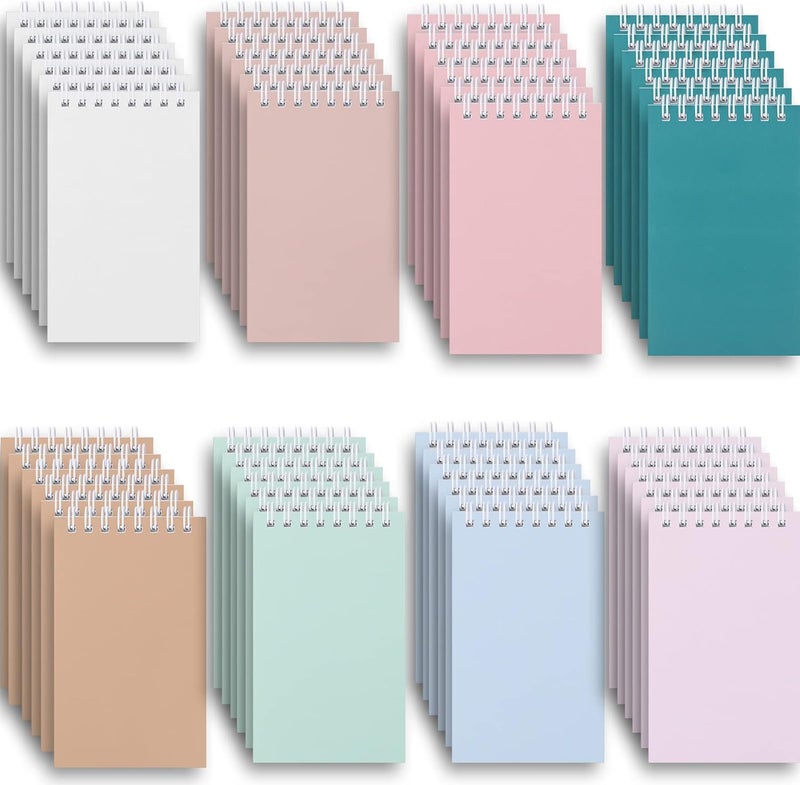 Ddaowanx Small Notebooks,3x5 Pocket Spiral Notepads With Lined Pages - The Perfect Little Mini Notebook to Stay Organized and Boost Productivity at Work or School (48, Cute Colors) - Image 1